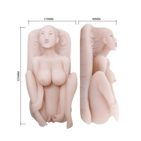 BAILE - Masturbator toy, TPR, double vibrating egg with voice, tighten,shrink 3AAA batteries Baile BAILE - Masturbator toy, TPR, double vibrating egg with voice, tighten,shrink 3AAA batteries Baile