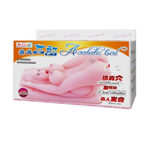 BAILE - Vibration Sex talk Double holes, 3 AAA batteries, TPR ABS Baile BAILE - Vibration Sex talk Double holes, 3 AAA batteries, TPR ABS Baile
