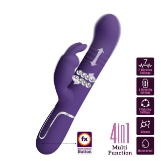 Wibrator króliczek - Coale dark purple - Pretty Love
