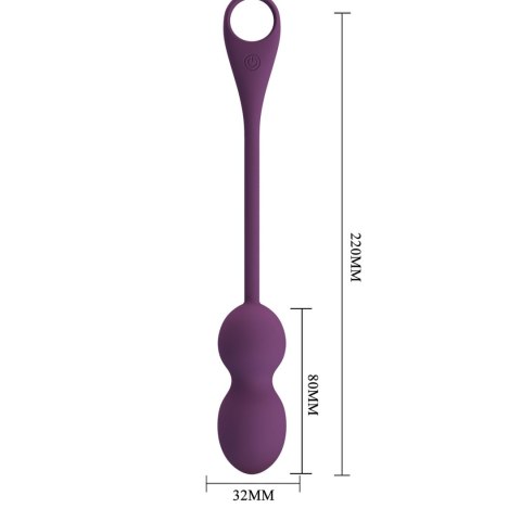 PRETTY LOVE - Elvira dark Purple, 12 vibration functions Mobile APP Long-distance Control Pretty Love PRETTY LOVE - Elvira dark Purple, 12 vibration functions Mobile APP Long-distance Control Pretty Love