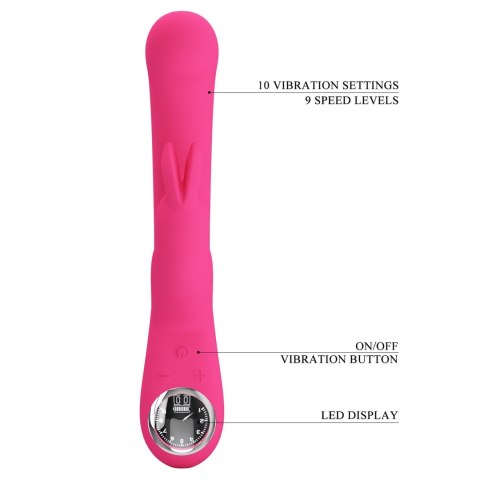 PRETTY LOVE - Lamar dark Pink, 10 vibration functions 9 speed levels Pretty Love PRETTY LOVE - Lamar dark Pink, 10 vibration functions 9 speed levels Pretty Love