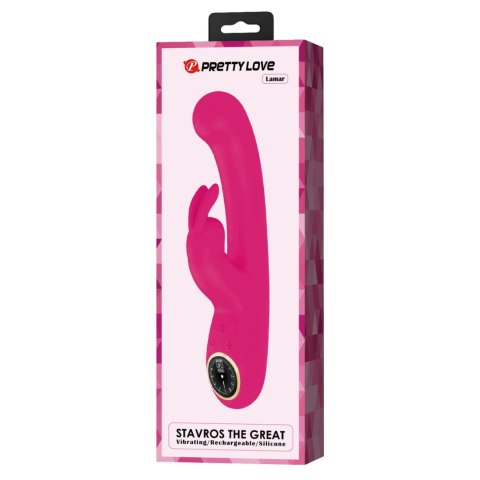 PRETTY LOVE - Lamar dark Pink, 10 vibration functions 9 speed levels Pretty Love PRETTY LOVE - Lamar dark Pink, 10 vibration functions 9 speed levels Pretty Love