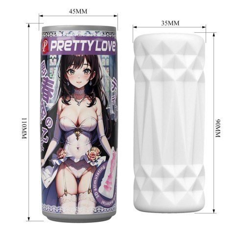 PRETTY LOVE - Masturbator, Super soft material TPR /ABS Pretty Love PRETTY LOVE - Masturbator, Super soft material TPR /ABS Pretty Love