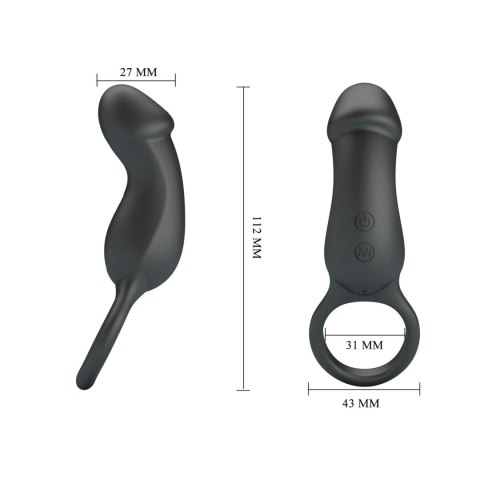 PRETTY LOVE - Trae black, 7 vibration functions Memory function Pretty Love PRETTY LOVE - Trae black, 7 vibration functions Memory function Pretty Love