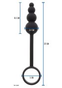 Anal Snake Plug & Penis Ring Black ToyJoy Anal Snake Plug & Penis Ring Black ToyJoy