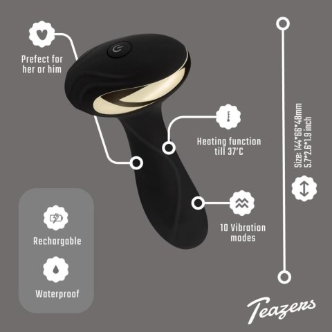 Analvibrator with Heating Function Teazers Analvibrator with Heating Function Teazers