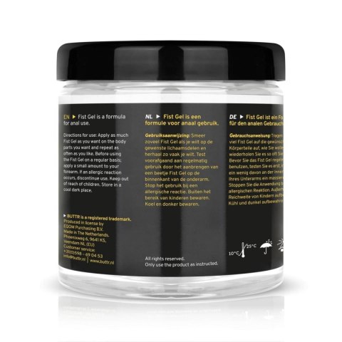 BUTTR - Transparent Fisting Gel non-sticky - 500 ml Buttr BUTTR - Transparent Fisting Gel non-sticky - 500 ml Buttr
