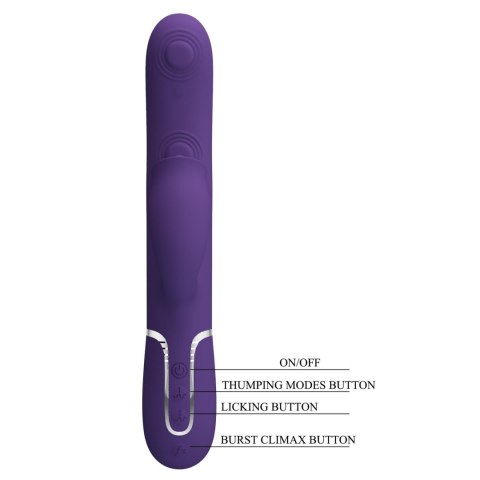 PRETTY LOVE - Gigi dark purple, 7 thumping functions 7 licking modes Pretty Love PRETTY LOVE - Gigi dark purple, 7 thumping functions 7 licking modes Pretty Love
