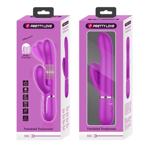PRETTY LOVE - Mariana Purple, 7 vibration functions 7 thrusting settings, 4 rolling functions, 4 nodding functions Pretty Love PRETTY LOVE - Mariana Purple, 7 vibration functions 7 thrusting settings, 4 rolling functions, 4 nodding functions Pretty Love