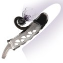 ROMANCE - Penis sleeve, TPE material,vibration, battery LR41*3, Black Romance ROMANCE - Penis sleeve, TPE material,vibration, battery LR41*3, Black Romance