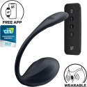 Ribbed Petal black Connect App Satisfyer Ribbed Petal black Connect App Satisfyer