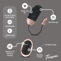 Teazers Ribbed Vibrating Egg With Remote Control Teazers Teazers Ribbed Vibrating Egg With Remote Control Teazers