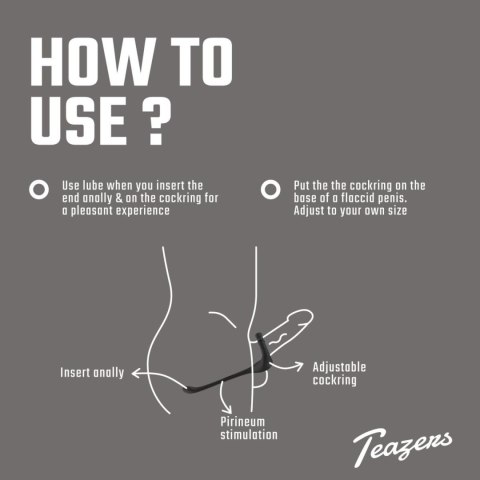 Teazers Triple Prostate Vibrator with Remote Teazers Teazers Triple Prostate Vibrator with Remote Teazers