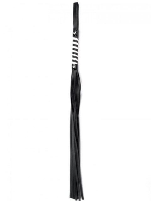 Black White Long Stripe Flogger Argus Black White Long Stripe Flogger Argus