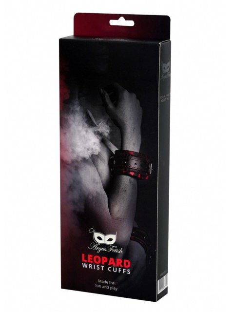 Leopard Wrist Cuffs Argus Leopard Wrist Cuffs Argus