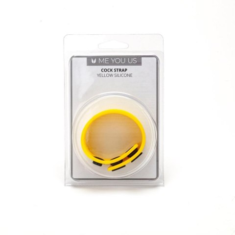 Me You Us Yellow Silicone Cock Strap Me You Us Me You Us Yellow Silicone Cock Strap Me You Us
