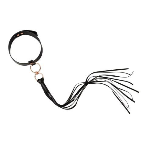Rosy Gold - Collar with Flogger - Black Rosy Gold Rosy Gold - Collar with Flogger - Black Rosy Gold