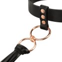 Rosy Gold - Collar with Flogger - Black Rosy Gold Rosy Gold - Collar with Flogger - Black Rosy Gold