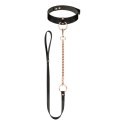 Rosy Gold - Collar with Leash - Black Rosy Gold Rosy Gold - Collar with Leash - Black Rosy Gold