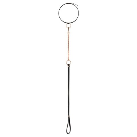 Rosy Gold - Collar with Leash - Black Rosy Gold Rosy Gold - Collar with Leash - Black Rosy Gold