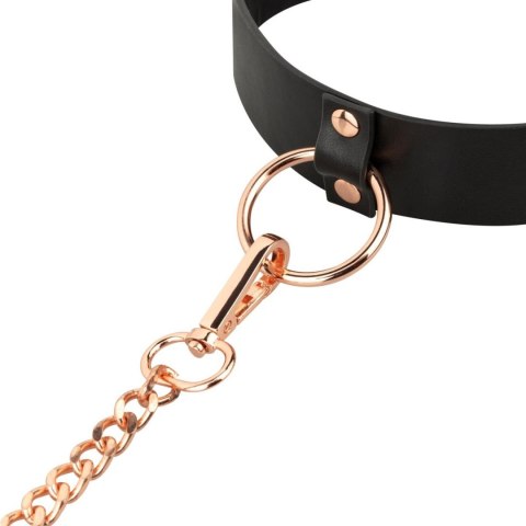 Rosy Gold - Collar with Leash - Black Rosy Gold Rosy Gold - Collar with Leash - Black Rosy Gold
