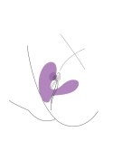 DuoVibe I Air Vibrator Purple XOCOON DuoVibe I Air Vibrator Purple XOCOON