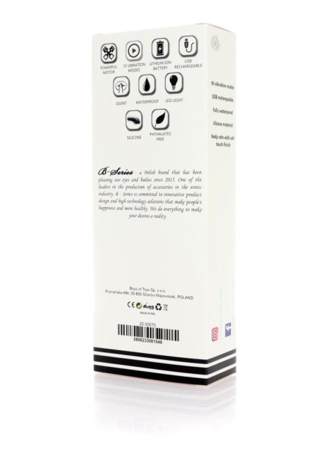 Wibrator - Rechargeable G Spot USB 10 Functions B - Series Magic Wibrator - Rechargeable G Spot USB 10 Functions B - Series Magic