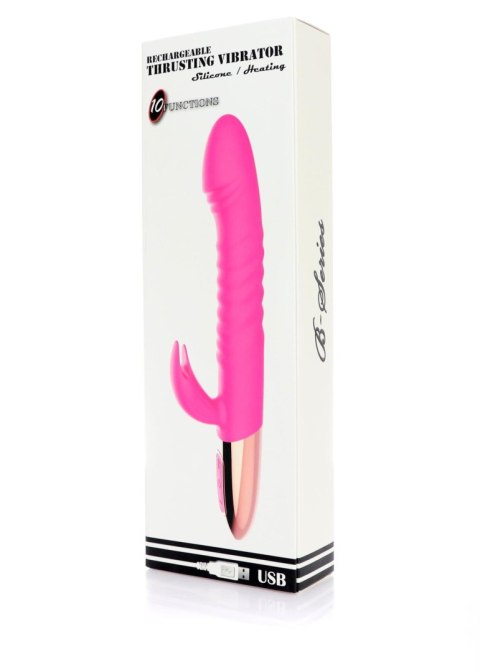 Wibrator - Rechargeable Thrusting Vibrator USB 10 Functions - Heating B - Series Magic Wibrator - Rechargeable Thrusting Vibrator USB 10 Functions - Heating B - Series Magic
