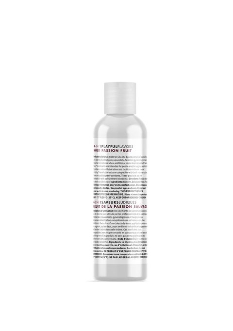 4 In 1 Lubricant with Wild Passion Fruit Flavor - 1 fl oz / 30 ml Swiss Navy 4 In 1 Lubricant with Wild Passion Fruit Flavor - 1 fl oz / 30 ml Swiss Navy
