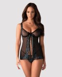 Bielizna-Amanta babydoll i stringi S/M Obsessive Bielizna-Amanta babydoll i stringi S/M Obsessive