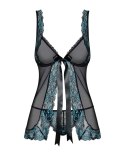 Bielizna-Amanta babydoll i stringi S/M Obsessive Bielizna-Amanta babydoll i stringi S/M Obsessive