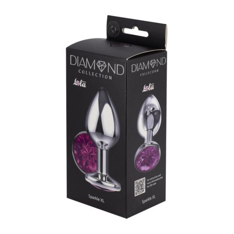 Enlarged Anal Plug Diamond Purple Sparkle XL Lola games Diamond Enlarged Anal Plug Diamond Purple Sparkle XL Lola games Diamond