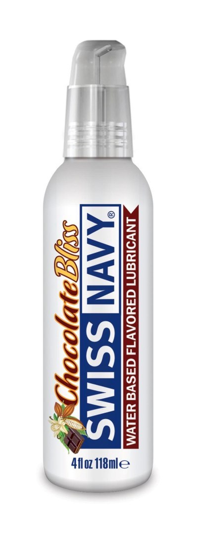 Lubricant with Chocolate Bliss Flavor - 4 fl oz / 118 ml Swiss Navy Lubricant with Chocolate Bliss Flavor - 4 fl oz / 118 ml Swiss Navy