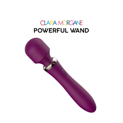 Masażer erotyczny - Powerful Wand Bordeaux - Clara Morgane