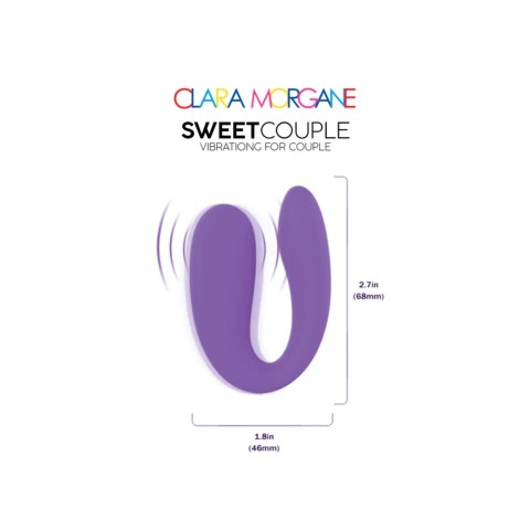 SWEET COUPLE PURPLE (WHITE BOX) Clara Morgane SWEET COUPLE PURPLE (WHITE BOX) Clara Morgane
