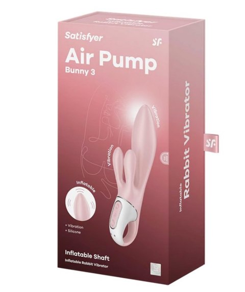 Air Pump Bunny 3 rose Satisfyer Air Pump Bunny 3 rose Satisfyer