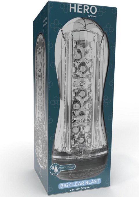 Big Clear Blast Vacuum Stroker Transparent ToyJoy Big Clear Blast Vacuum Stroker Transparent ToyJoy