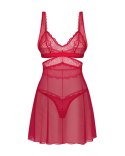 Cupide Desir babydoll i stringi 2XL/3XL Obsessive Cupide Desir babydoll i stringi 2XL/3XL Obsessive