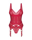 Cupide Desir gorset i stringi L/XL Obsessive Cupide Desir gorset i stringi L/XL Obsessive
