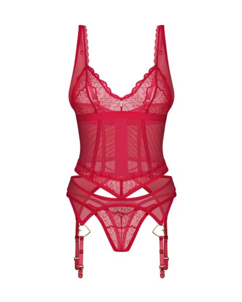 Cupide Desir gorset i stringi L/XL Obsessive Cupide Desir gorset i stringi L/XL Obsessive
