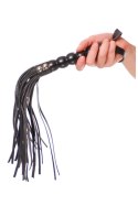 FETISH FANTASY SERIES BEADED CAT-O-NINE TAILS BLACK Pipedream FETISH FANTASY SERIES BEADED CAT-O-NINE TAILS BLACK Pipedream