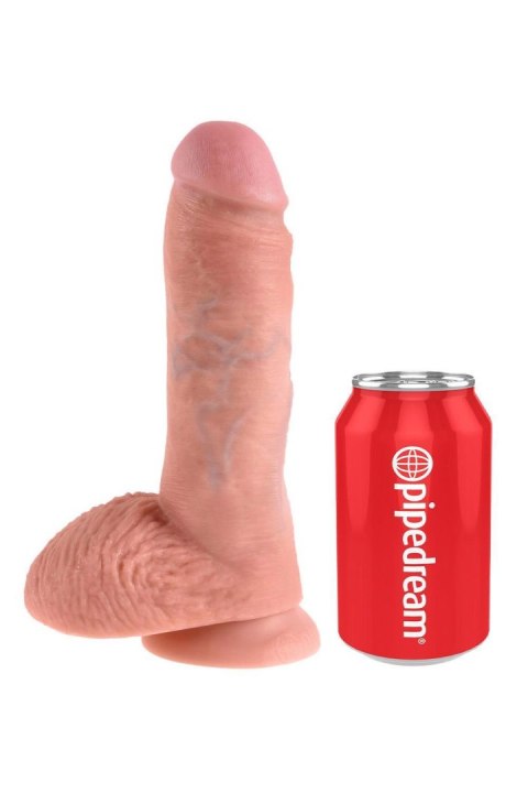 KING COCK 8 INCH COCK WITH BALLS LIGHT Pipedream KING COCK 8 INCH COCK WITH BALLS LIGHT Pipedream
