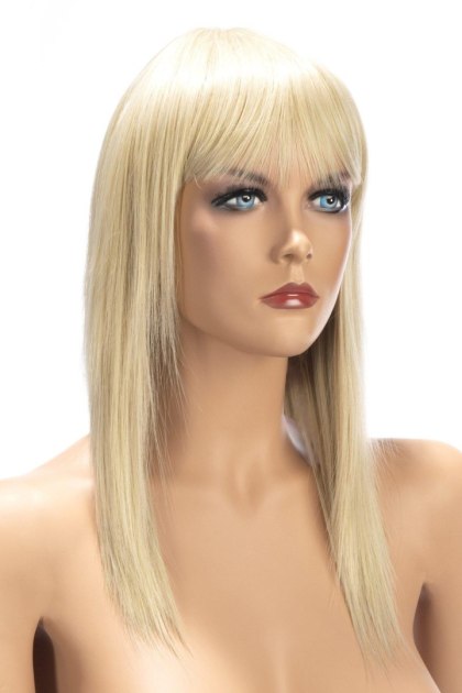 World Wigs Allison - długa peruka blond z grzywką