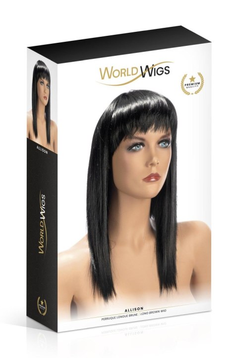 PERRUQUE ALLISON LONGUE BRUNE WORLD WIGS PERRUQUE ALLISON LONGUE BRUNE WORLD WIGS