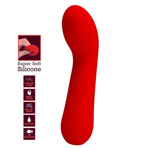 PRETTY LOVE - Faun Red, 12 vibration functions Memory function Pretty Love PRETTY LOVE - Faun Red, 12 vibration functions Memory function Pretty Love