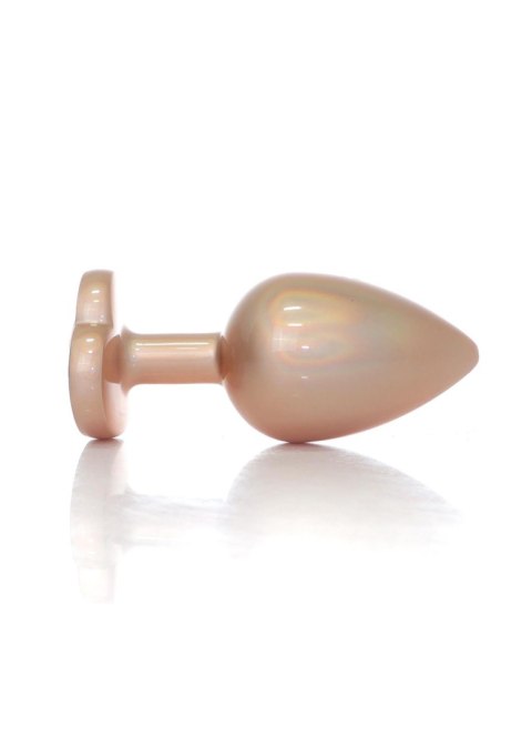 Plug-Jewellery Pearl Gold Heart PLUG- Clear L B - Series HeavyFun Plug-Jewellery Pearl Gold Heart PLUG- Clear L B - Series HeavyFun