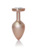 Plug-Jewellery Pearl Gold Heart PLUG- Clear M B - Series HeavyFun Plug-Jewellery Pearl Gold Heart PLUG- Clear M B - Series HeavyFun