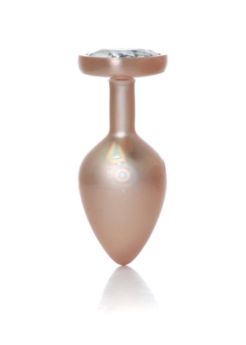 Plug-Jewellery Pearl Gold Heart PLUG- Clear M B - Series HeavyFun Plug-Jewellery Pearl Gold Heart PLUG- Clear M B - Series HeavyFun