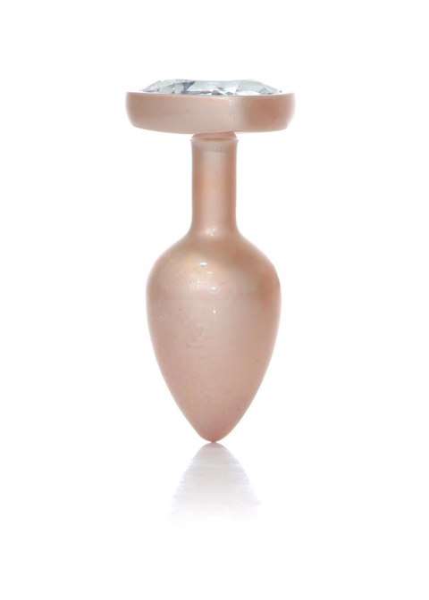 Plug-Jewellery Pearl Gold Heart PLUG- Clear S B - Series HeavyFun Plug-Jewellery Pearl Gold Heart PLUG- Clear S B - Series HeavyFun
