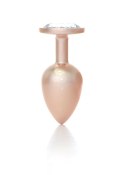 Plug-Jewellery Pearl Gold PLUG- Clear L B - Series HeavyFun Plug-Jewellery Pearl Gold PLUG- Clear L B - Series HeavyFun